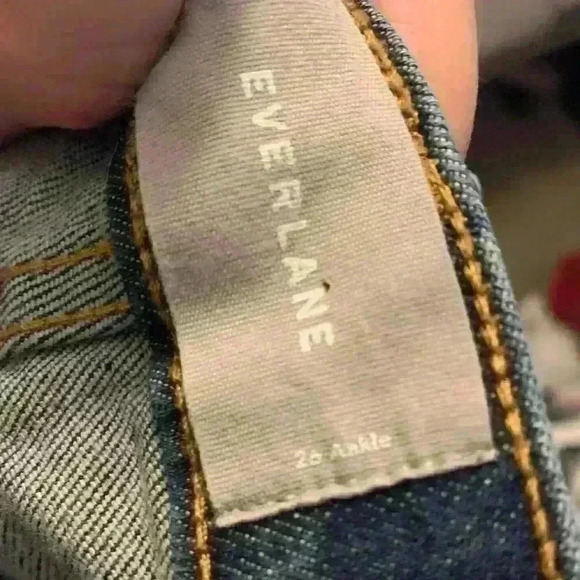 Everlane The Mid-Ride Skinny Jean ankle RN#139393 Womens size 26 - Picture 5 of 8